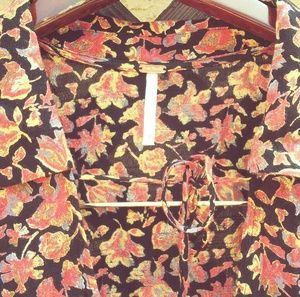 Free People Floral Sun Dress